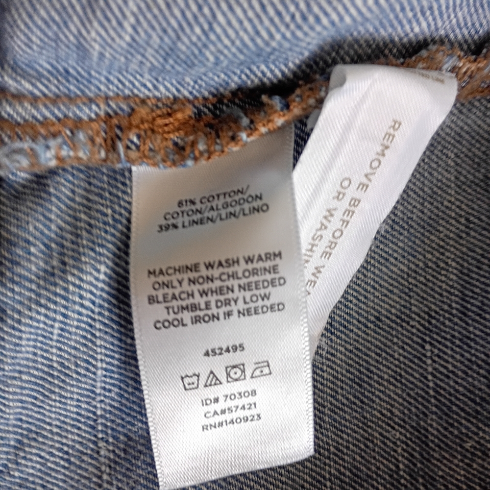 Loft Made & Loved Denim Jacket | size M - Picture 9 of 9